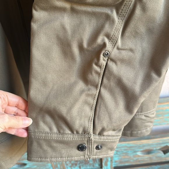 NWT $180 Columbia Loma Vista ll Jacket Size 6X Khaki/Green Camo Orange Collar - Picture 5 of 10